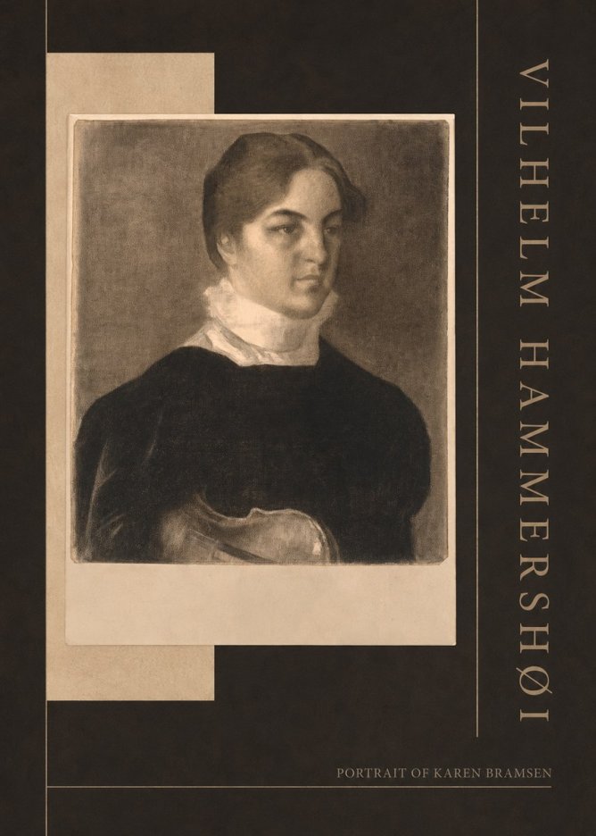 Vilhelm Hammershøi Portrait of Karen Bramsen No2 - Póster