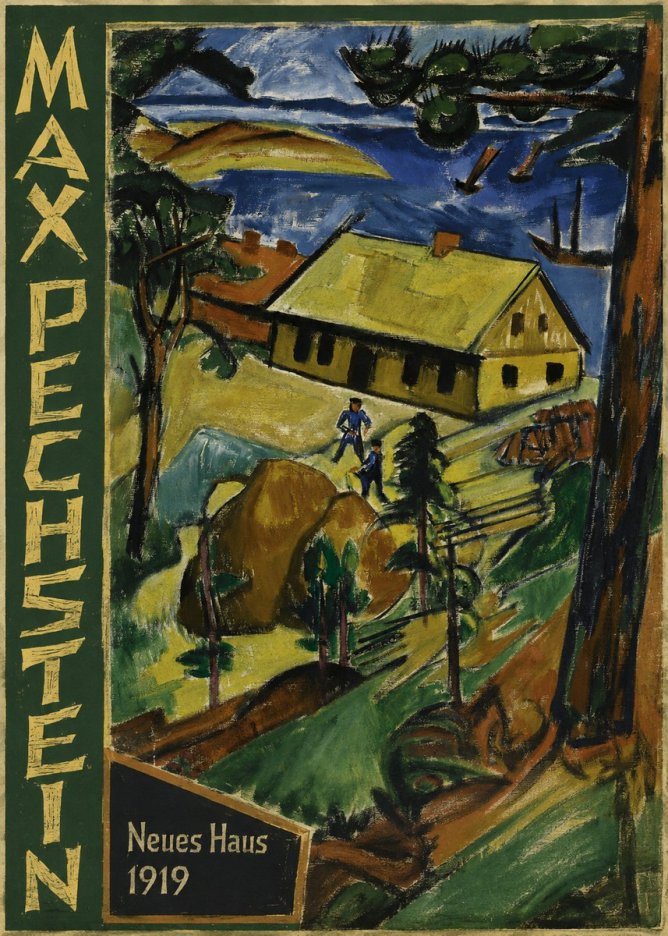 Max Pechstein Neues Haus No2 - Póster