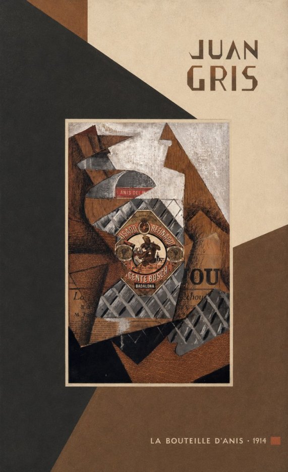 Juan Gris La Bouteille D'anis - 1914 No5 - Póster