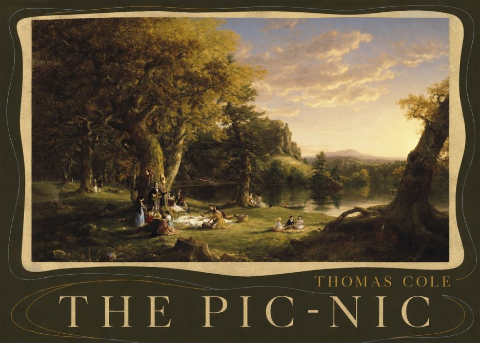 Thomas Cole The Pic-nic II No3 - Póster