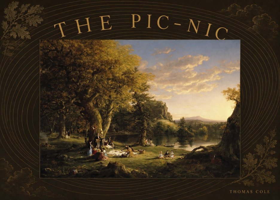 Thomas Cole The Pic-nic II No6 - Póster