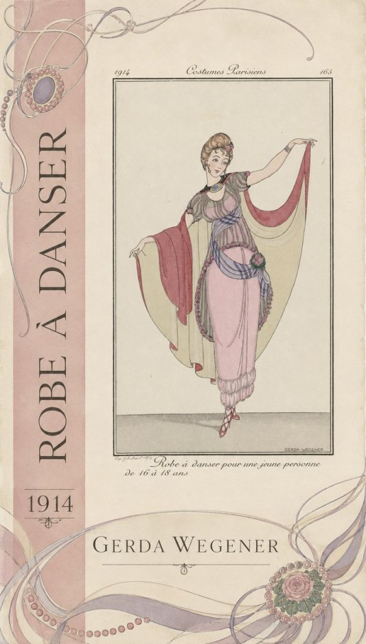 Gerda Wegener Robe À Danser No2 - Póster