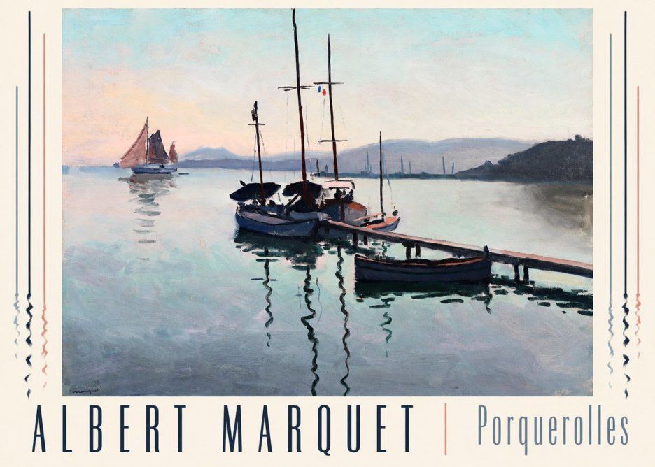 Albert Marquet Porquerolles No3 - Póster