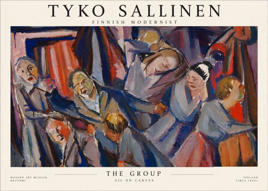 Tyko Sallinen The Group No1 - Póster