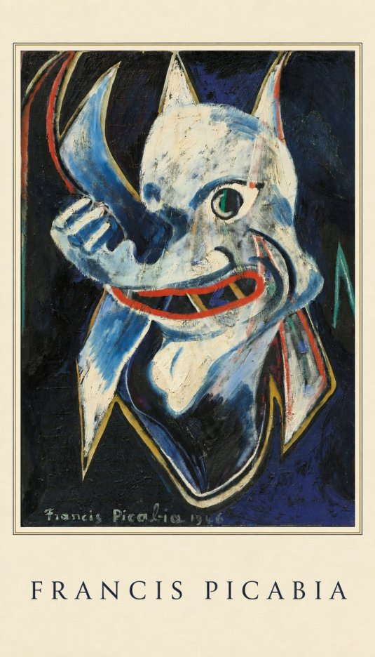 Francis Picabia Dog No4 - Póster