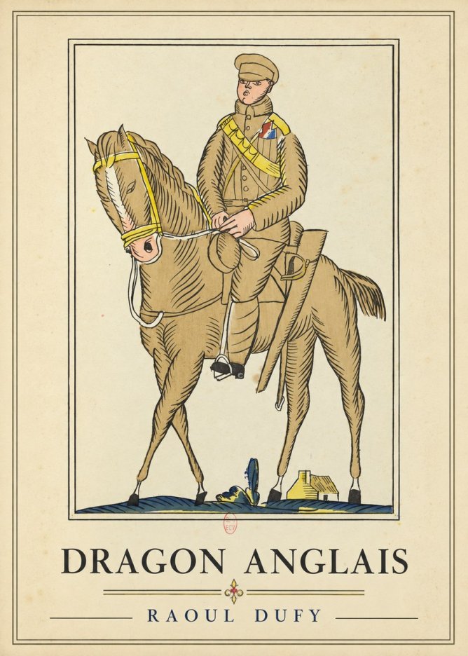 Raoul Dufy Dragon Anglais No1 - Póster