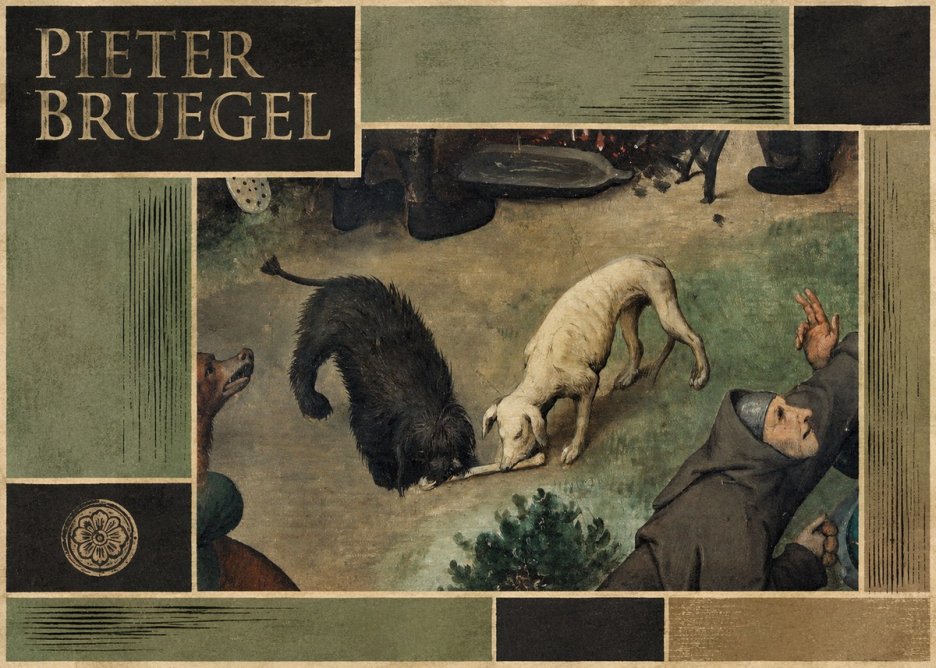 Pieter Bruegel The Beggars No5 - Póster