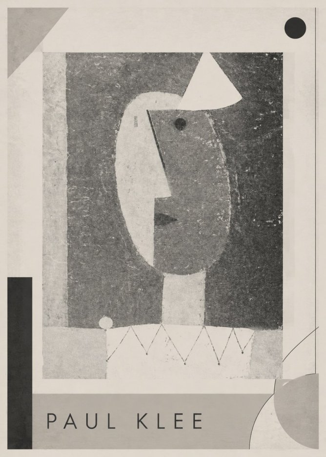 Paul Klee The Clown No1 - Póster