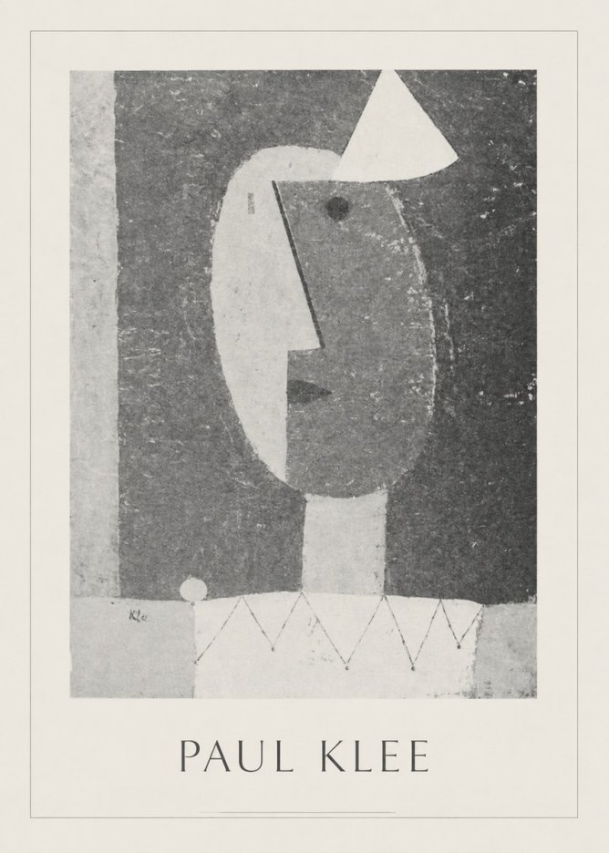 Paul Klee The Clown No5 - Póster