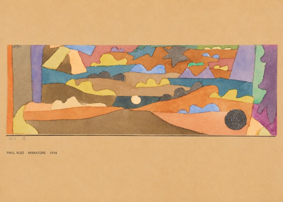 Paul Klee Miniatüre · 1916 No5 - Póster