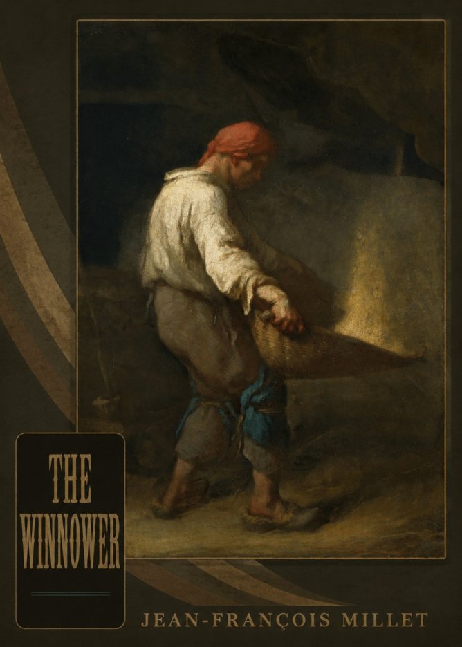 Jean-François Millet The Winnower No5 - Póster