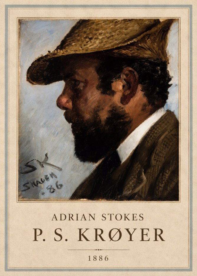 P.S. Krøyer Adrian Stokes No4 - Póster