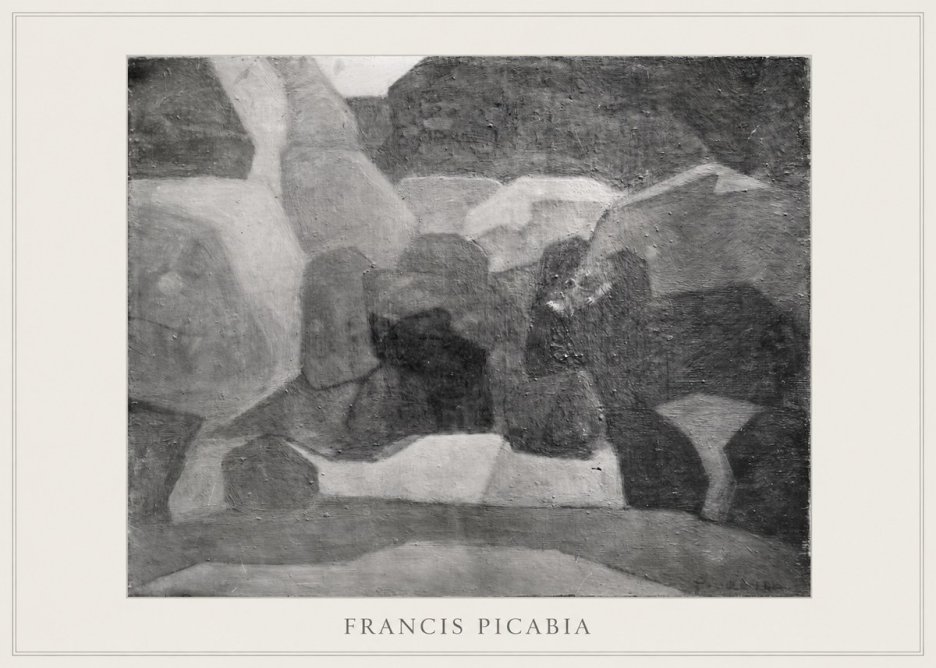 Francis Picabia Geometric Forms No5 - Póster