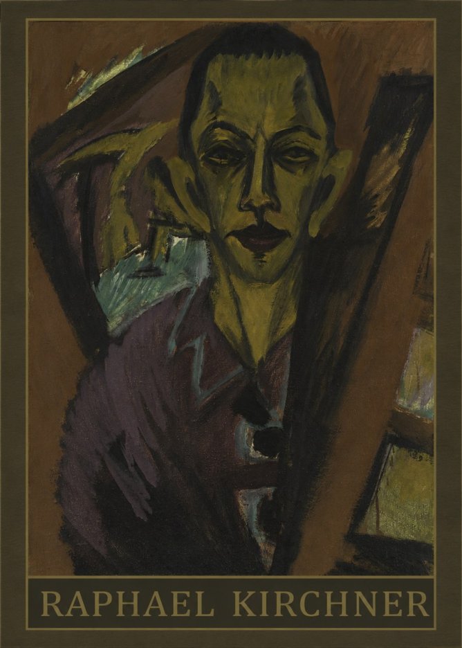 Raphael Kirchner Self-portrait No3 - Póster