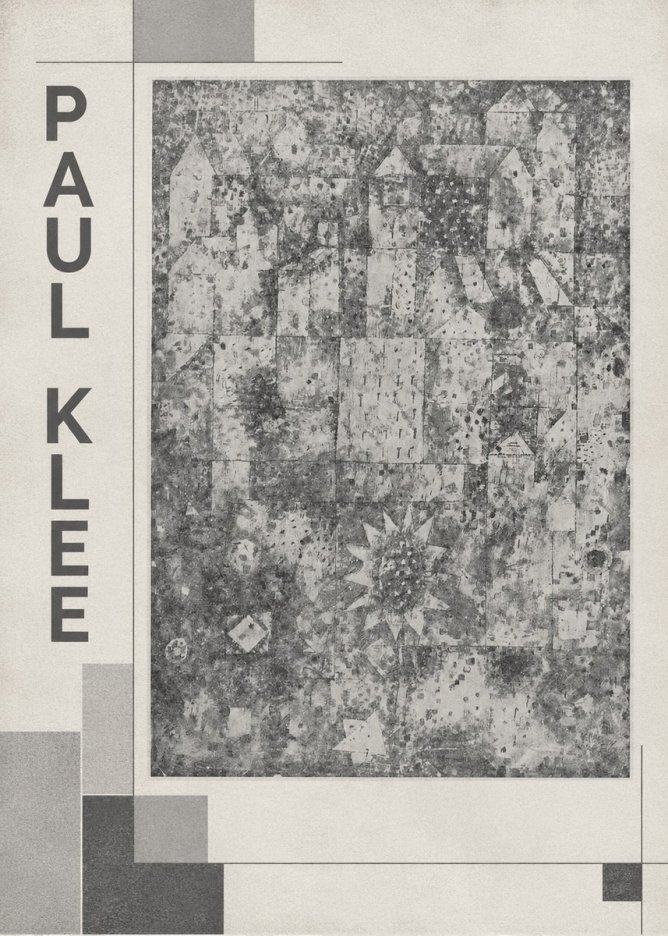 Paul Klee Town and Country No4 - Póster