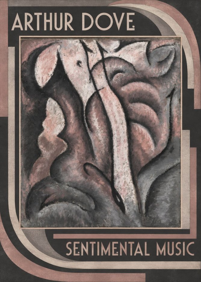 Arthur Dove Sentimental Music II No3 - Póster