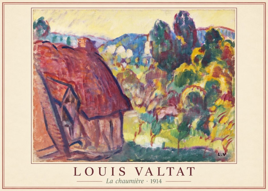 Louis Valtat La Chaumière No2 - Póster