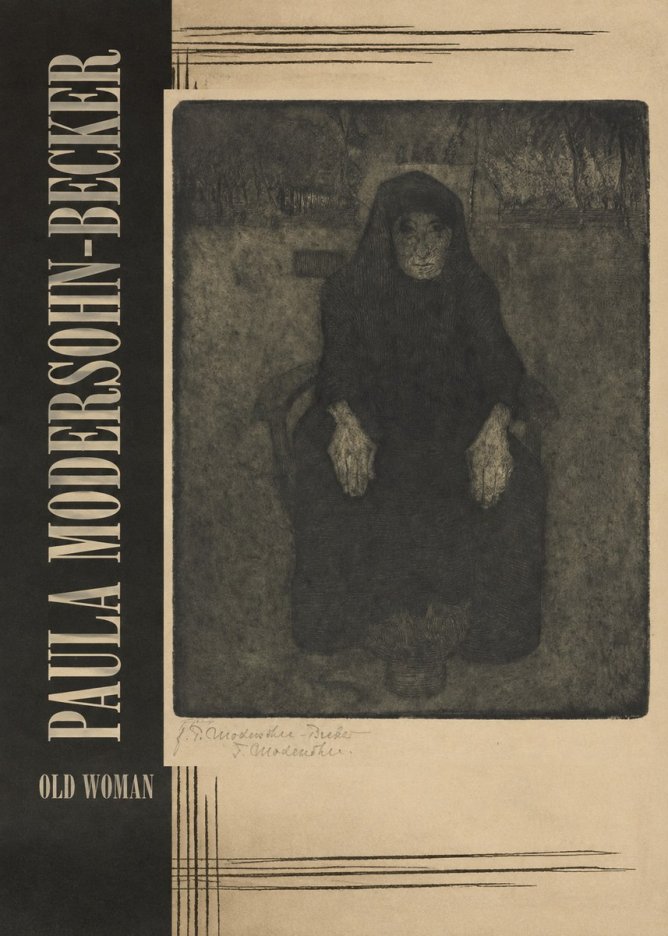 Paula Modersohn-Becker Old Woman No2 - Póster