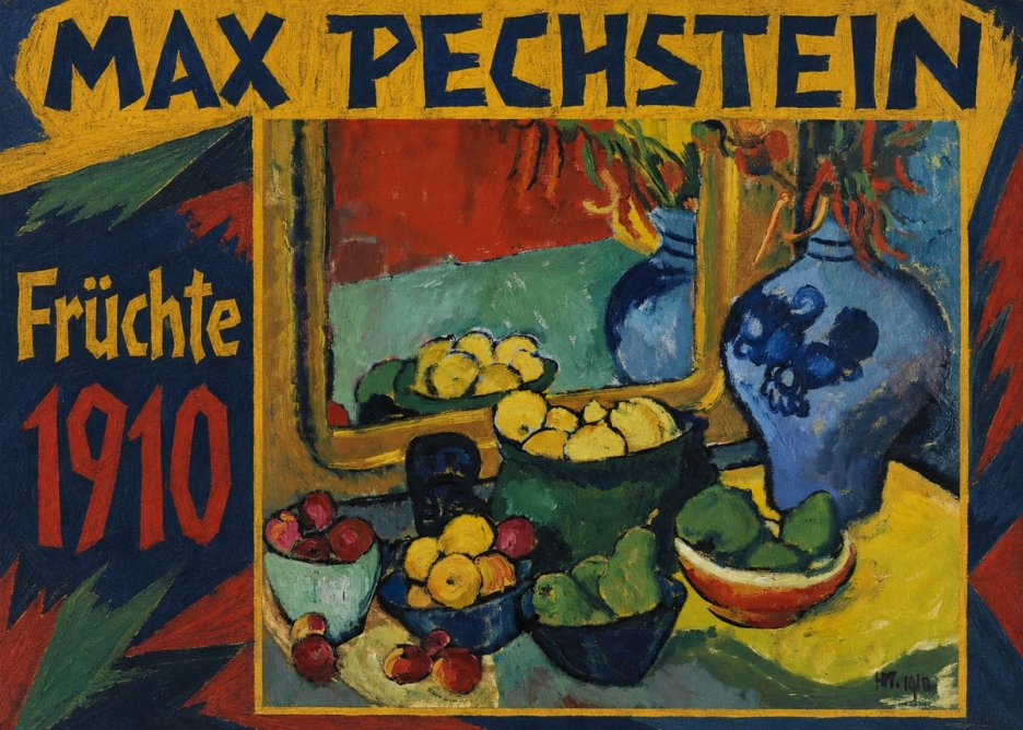 Max Pechstein Früchte 1910 No1 - Póster