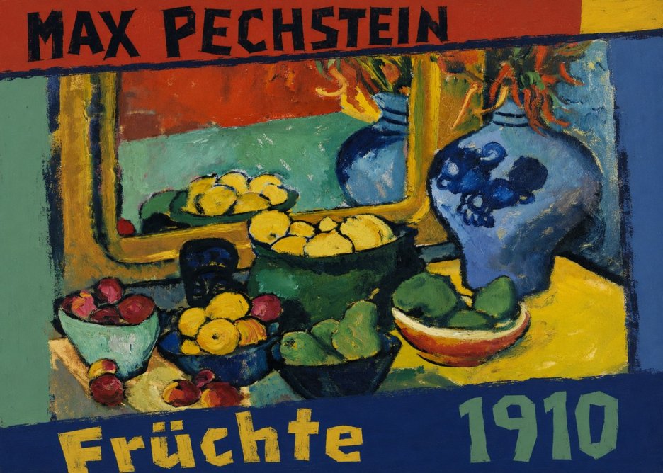 Max Pechstein Früchte 1910 No4 - Póster