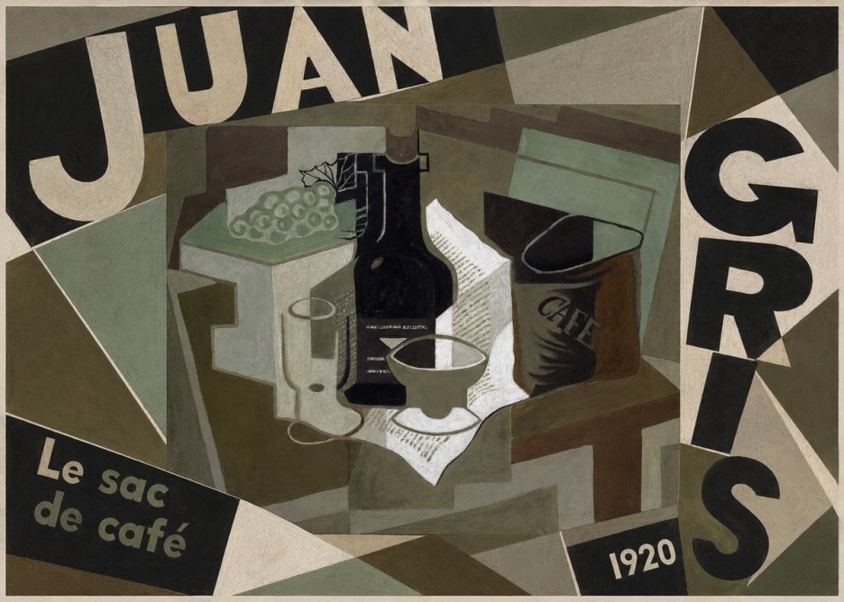 Juan Gris Le Sac De Café No5 - Póster