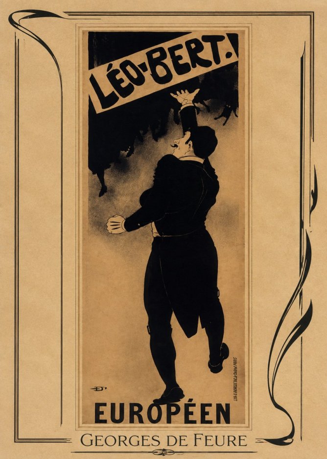 Georges de Feure Léo-bert! II No1 - Póster