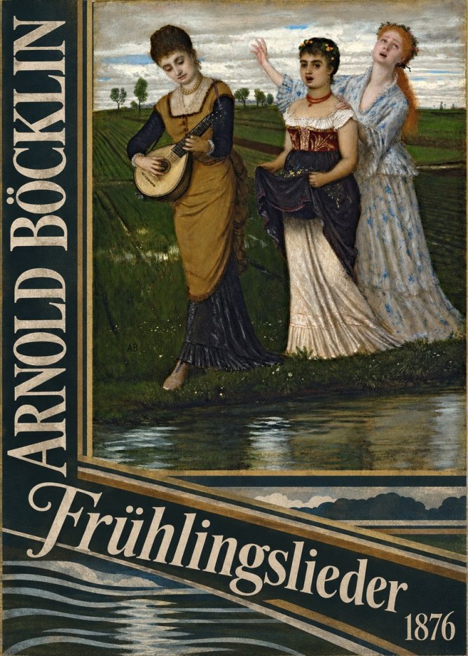 Arnold Böcklin Frühlingslieder No6 - Póster