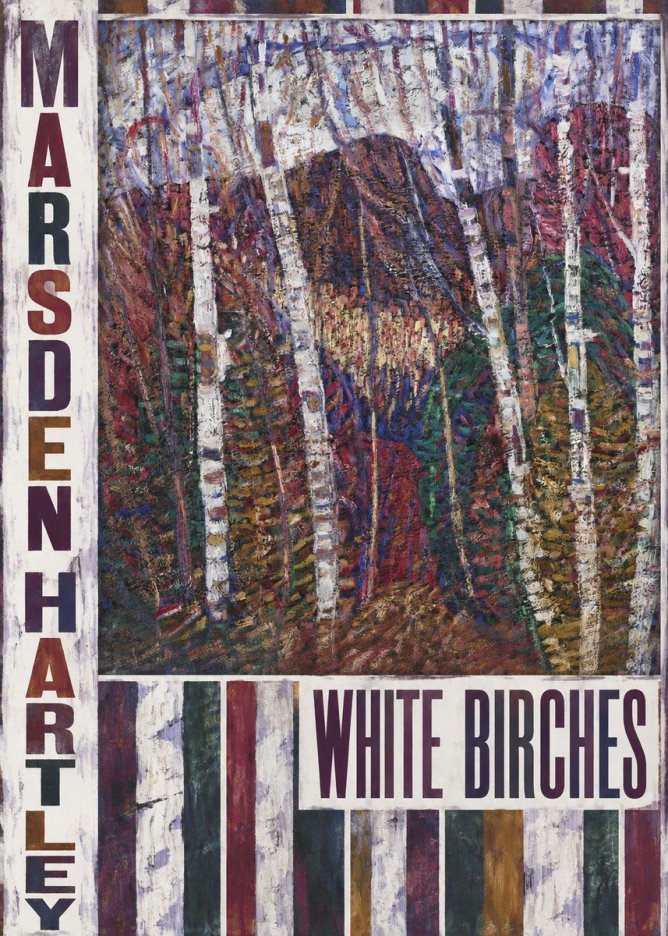 Marsden Hartley White Birches No2 - Póster