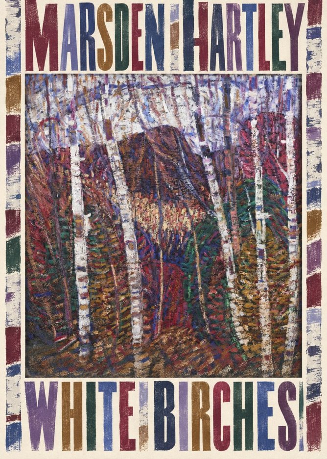 Marsden Hartley White Birches No5 - Póster