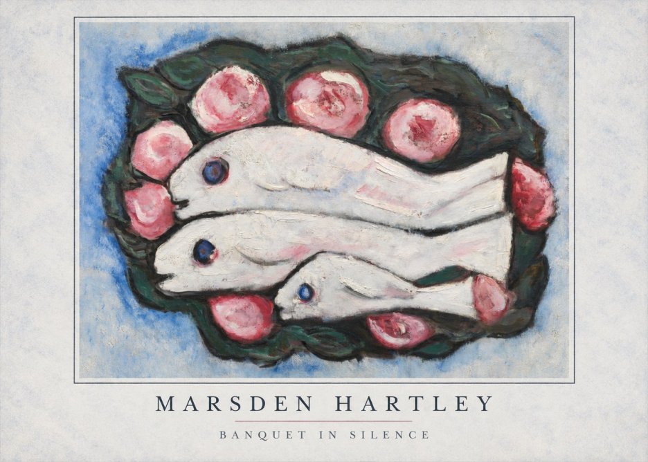 Marsden Hartley Banquet in Silence No4 - Póster