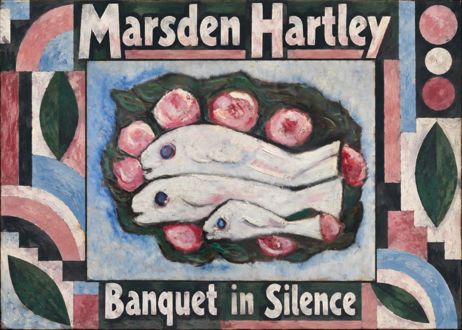 Marsden Hartley Banquet in Silence No5 - Póster