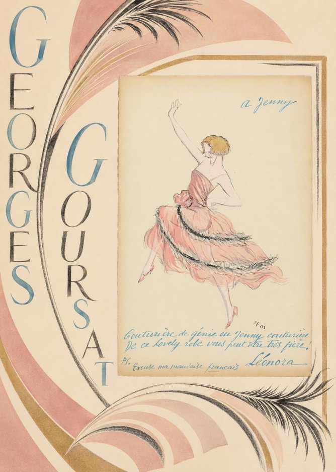 Georges Goursat A Jenny No5 - Póster
