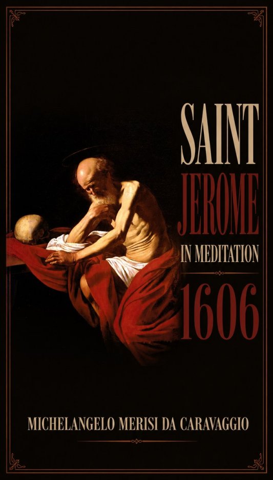 Michelangelo Merisi da Caravaggio Saint Jerome in Meditation I No5 - Póster