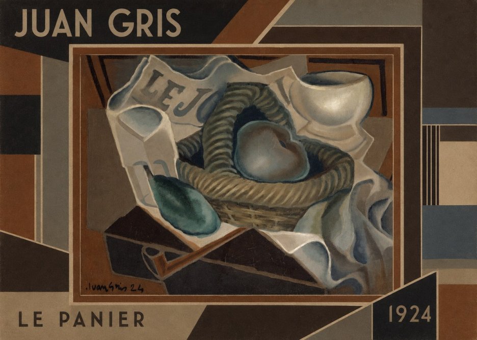 Juan Gris Le Panier No2 - Póster