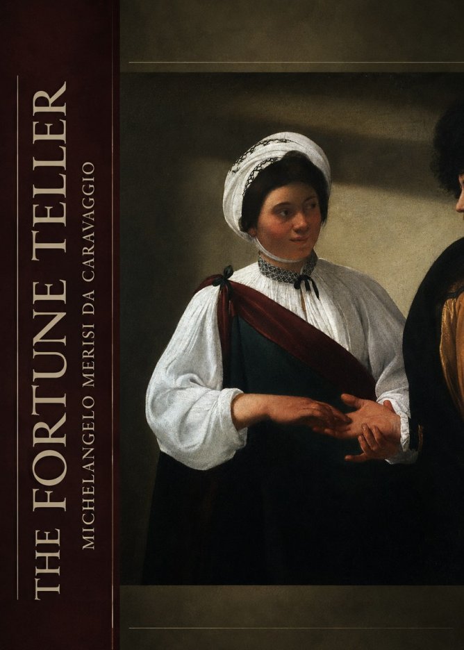 Michelangelo Merisi da Caravaggio The Fortune Teller IV No2 - Póster