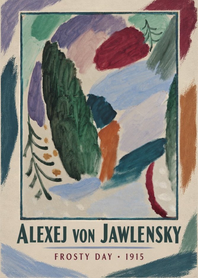 Alexej von Jawlensky Frosty Day No1 - Póster
