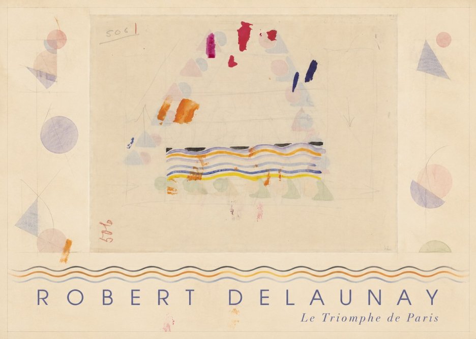 Robert Delaunay Le Triomphe De Paris V No6 - Póster