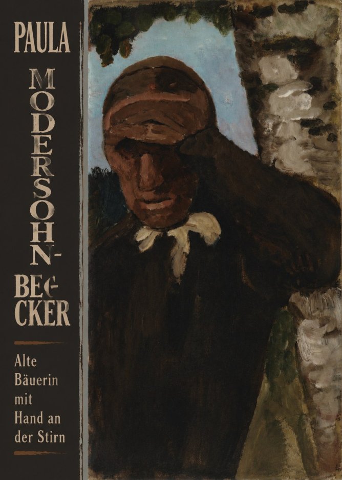 Paula Modersohn-Becker Alte Bäuerin Mit Hand an Der Stirn No6 - Póster