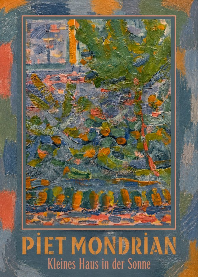 Piet Mondrian Kleines Haus in Der Sonne III No1 - Póster
