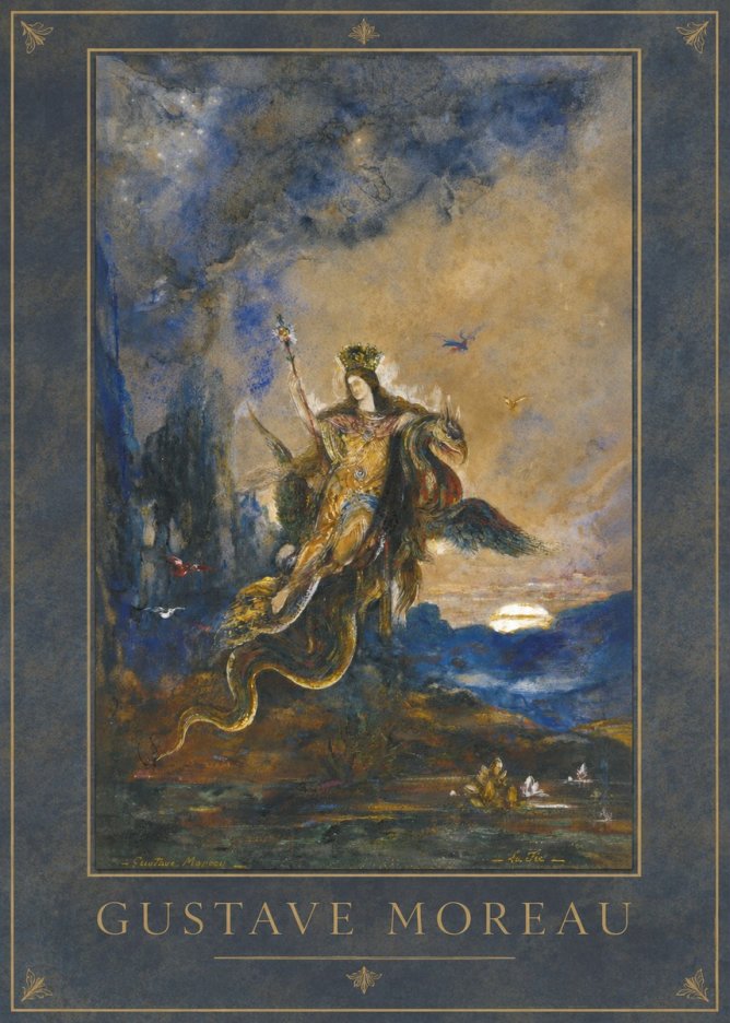 Gustave Moreau Les Fées No1 - Póster