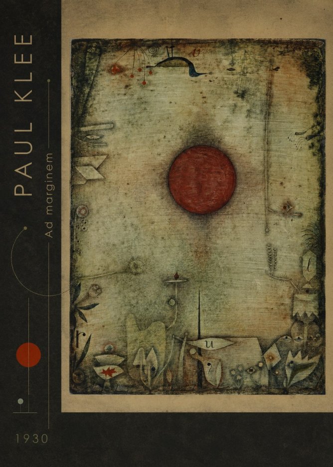 Paul Klee Ad Marginem No2 - Póster