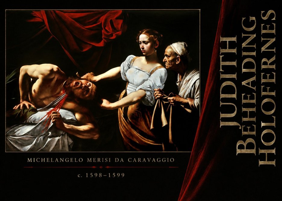 Michelangelo Merisi da Caravaggio Judith Beheading Holofernes IV No6 - Póster