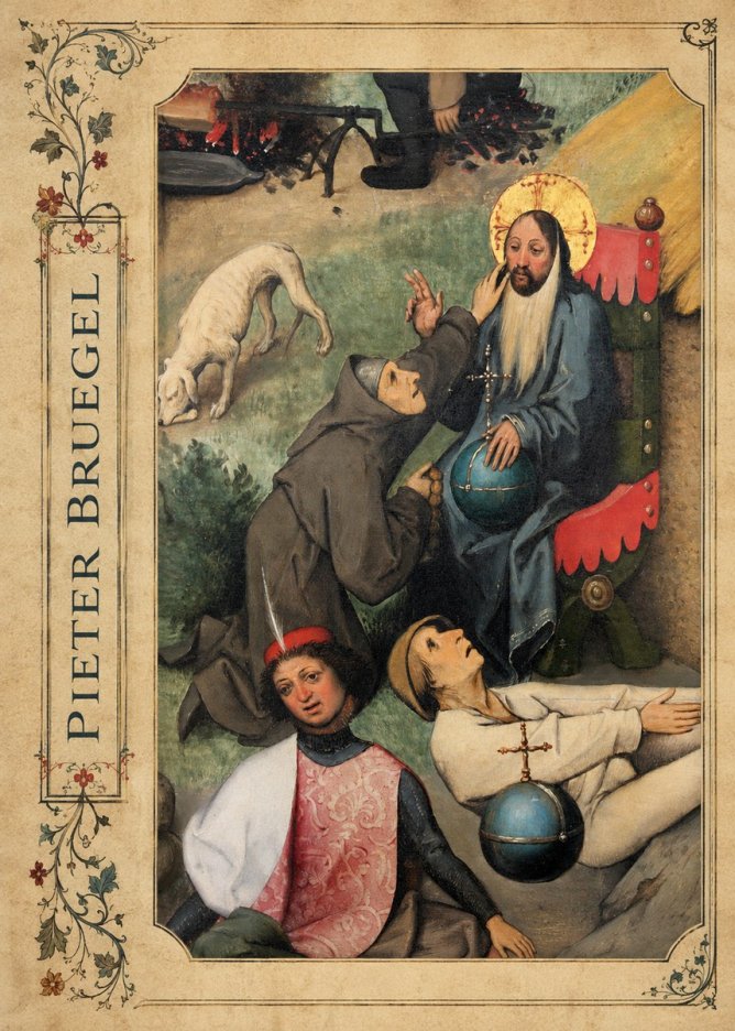 Pieter Bruegel The Adoration of the Magi - Detail No4 - Póster