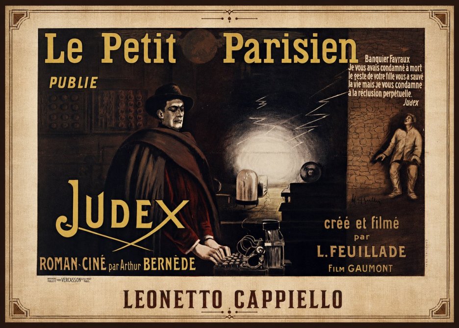 Leonetto Cappiello Judex No1 - Póster