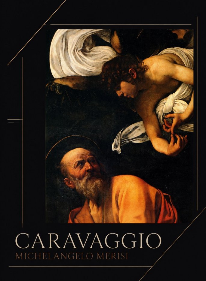 Michelangelo Merisi da Caravaggio The Inspiration of Saint Matthew I No2 - Póster