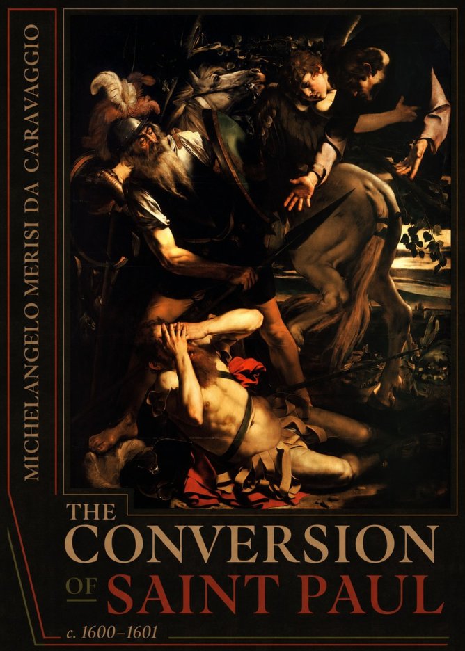Michelangelo Merisi da Caravaggio The Conversion of Saint Paul No4 - Póster