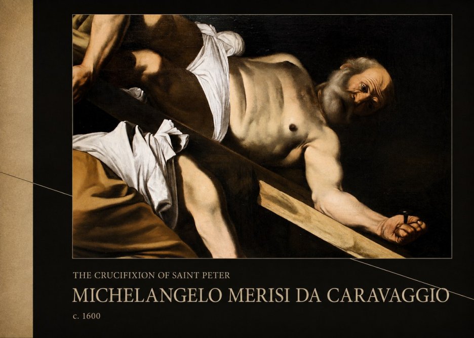 Michelangelo Merisi da Caravaggio The Crucifixion of Saint Peter V No2 - Póster