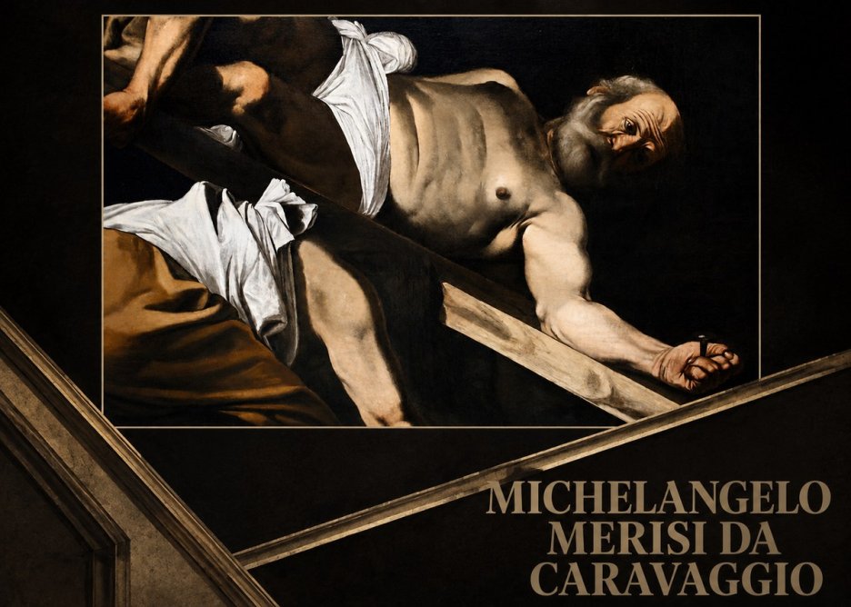Michelangelo Merisi da Caravaggio The Crucifixion of Saint Peter V No5 - Póster