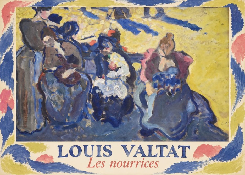 Louis Valtat Les Nourrices No5 - Póster