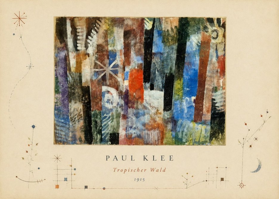 Paul Klee Tropischer Wald No3 - Póster